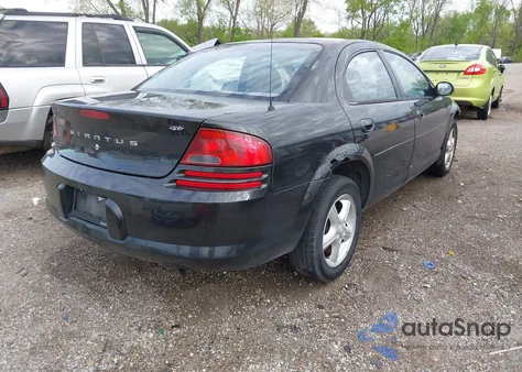 2004 Dodge Stratus Sxt из США, поврежденный, VIN 1B3EL46X84N345828